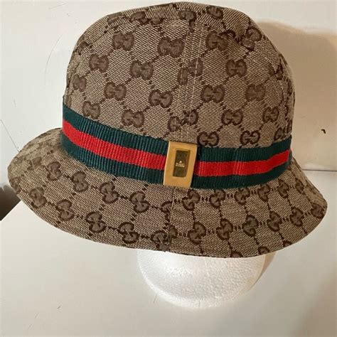 replica gucci bucket hat|authentic Gucci hat.